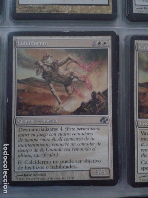 Calcidermo. MAGIC THE GATHERING. MTG.