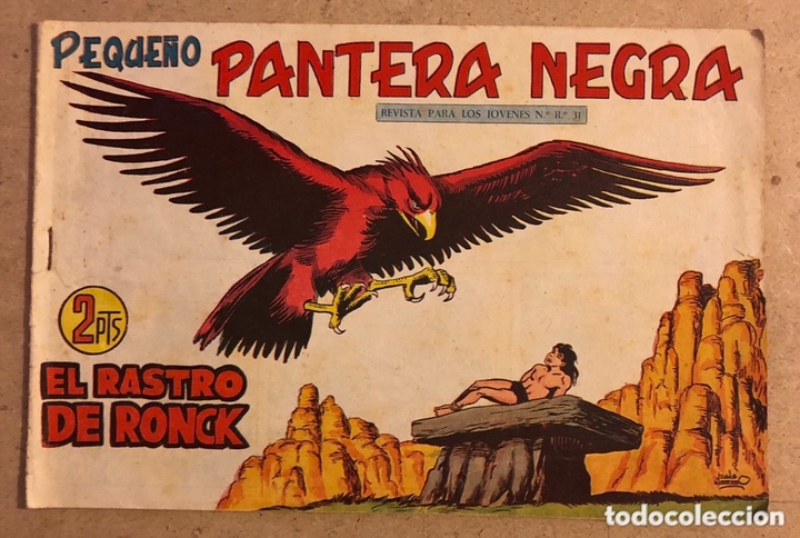 PEQUEÑO PANTERA NEGRA N° 243 (EDITORIAL MAGA 1958). EL RASTRO DE RONCK.