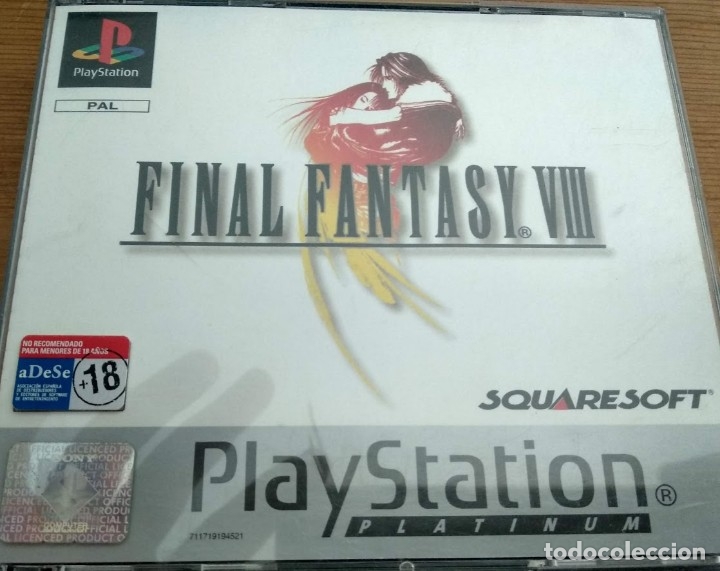 JUEGO COMPLETO FINAL FANTASY VIII 8 FF PSX PS1 ESPAÑOL COMO NUEVO PLAYSTATION PSONE