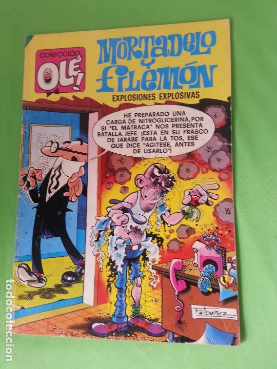 EXPLOSIONES EXPLOSIVAS - MORTADELO Y FILEMÓN - COLECCIÓN OLÉ N° 152