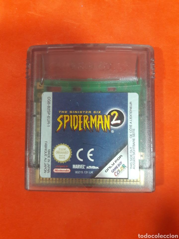 SPIDER-MAN 2 GAME BOY COLOR NINTENDO