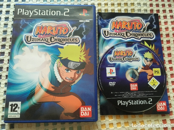 NARUTO UZUMAKI CHRONICLES ps2 playstation 2 play station two kreaten