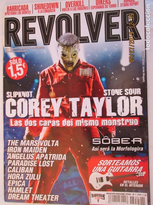 REVOLVER , REVISTA Nº 1, Edición española - MARZO 2012
