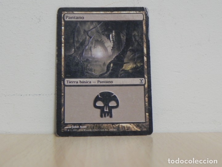 CARTA MAGIC - THE GATHERING - DECKMASTER - PANTANO - TIERRA BASICA PANTANO