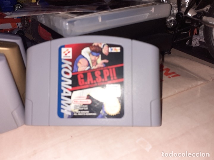 Video juego G.A.S.P. para Nintendo 64.Konami 1998 NUS - EUR .solo cartucho.