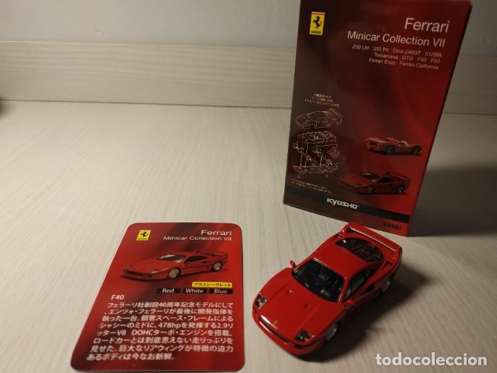 Ferrari F 40 Minicar Sunkus collection de Kyosho