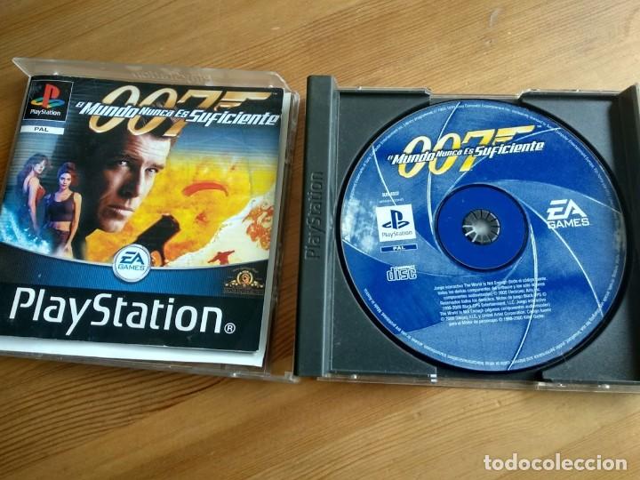 007 EL MUNDO NUNCA ES SUFICIENTE psx ps1 psone ps2