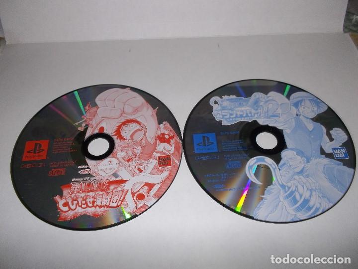 PSX LOTE ONE PIECE TOBIDASE KAIZOKUDA Y GRAND BATTLE 2 VERSION JAPONESA PSONE PLAYSTATION