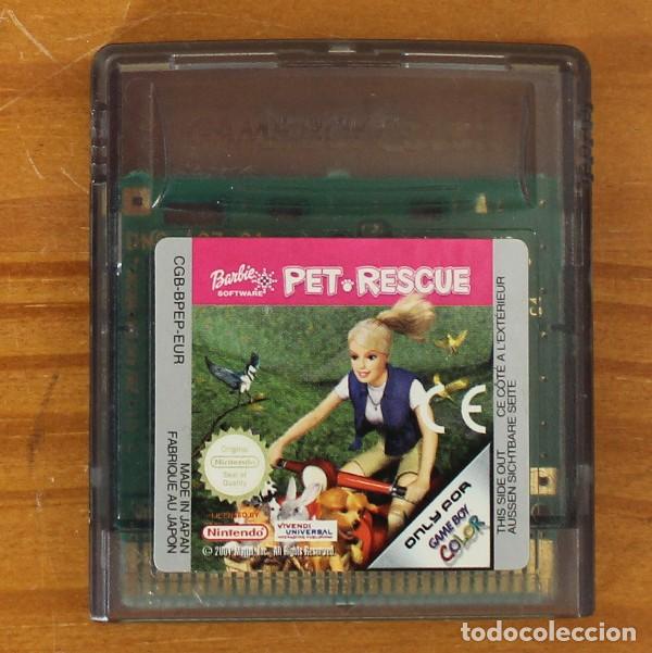 BARBIE PET RESCUE, VIDEOJUEGO NINTENDO GAME BOY COLOR GAMEBOY