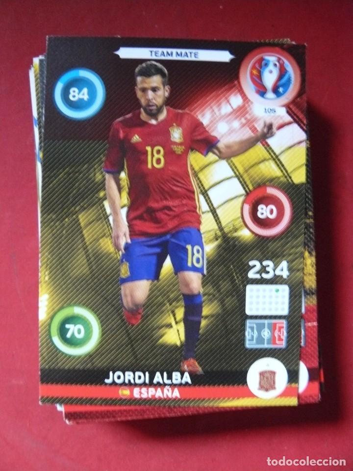 Eurocopa de Francia Seleccion Española Nº 105 Jordi Alba