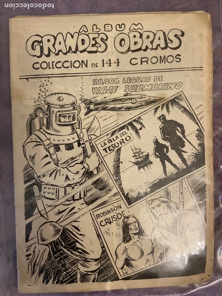 GRANDES OBRAS 1º 106 CROMOS SE VENDEN SUELTOS 260MA