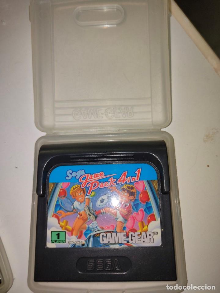 Sega Game Gear Juego Game Pack 4 in 1