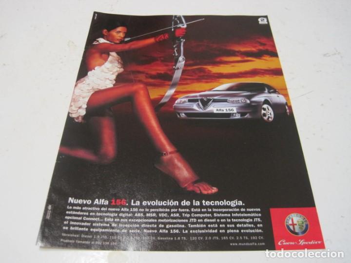 ALFA ROMEO 156. Anuncio publicidad 2002