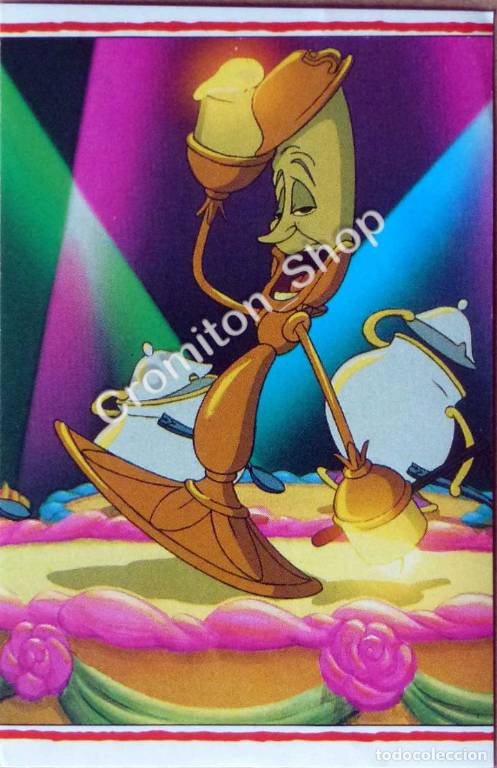 Nº 100 - LA BELLA Y LA BESTIA 1992 PANINI DISNEY