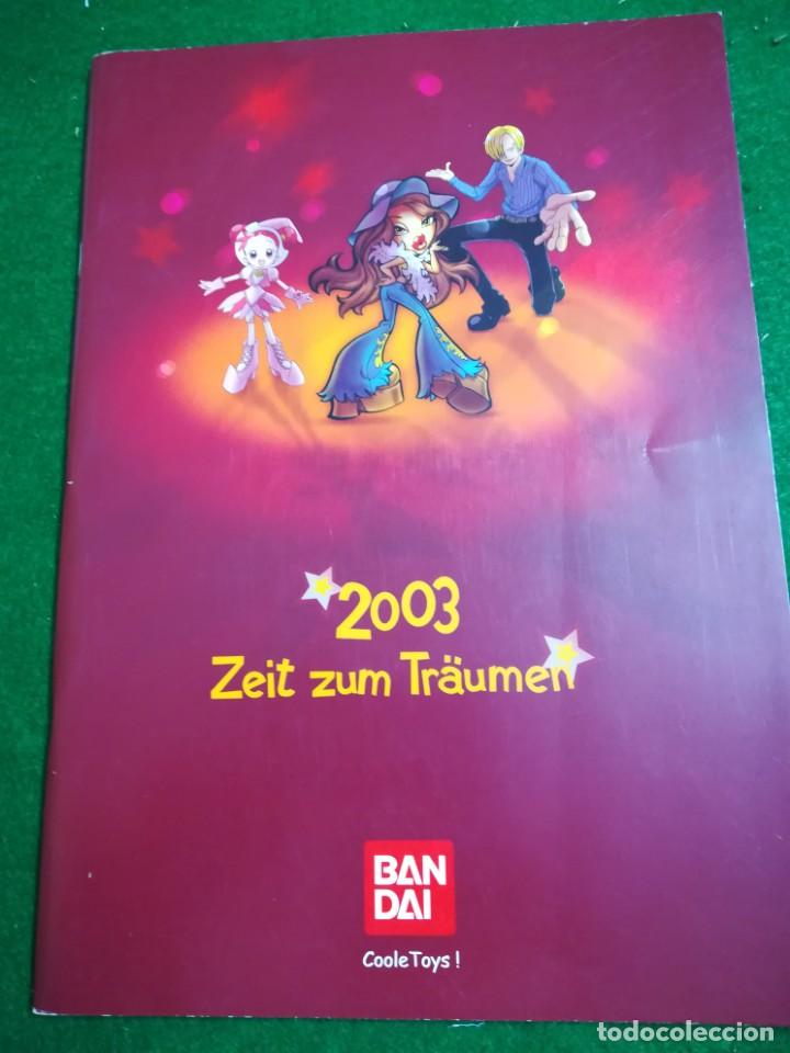 CATÁLOGO BANDAI 2003 , SECCIONES DE POWER RANGERS , DIGIMON , BRATZ , HELLO KITTY , EN ALEMÁN