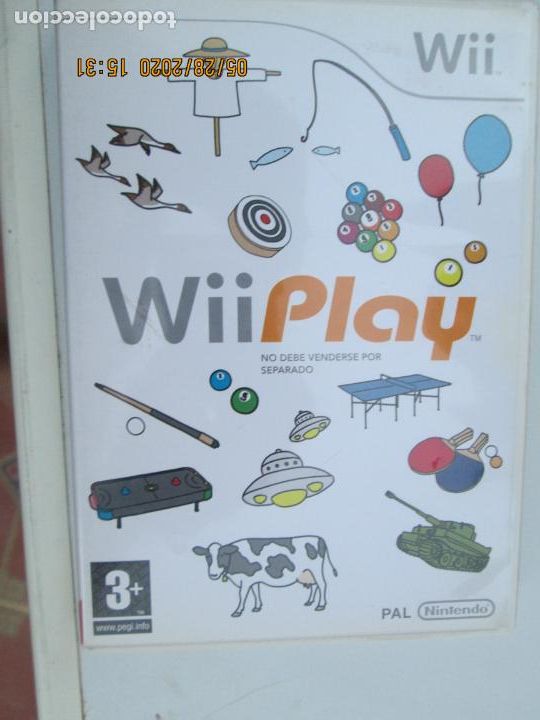 NINTENDO WII - JUEGO WII PLAY - NINTENDO 200-2007.