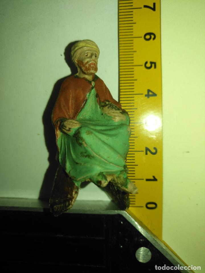PLASTICO DURO antigua raro modelo figura portal belen misterio nacimiento pech oliver navidad