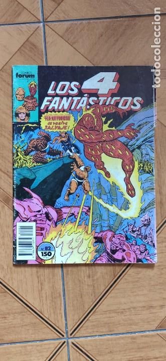 Cómic Marvel Los 4 Fantásticos n°82 Forum años 80-90