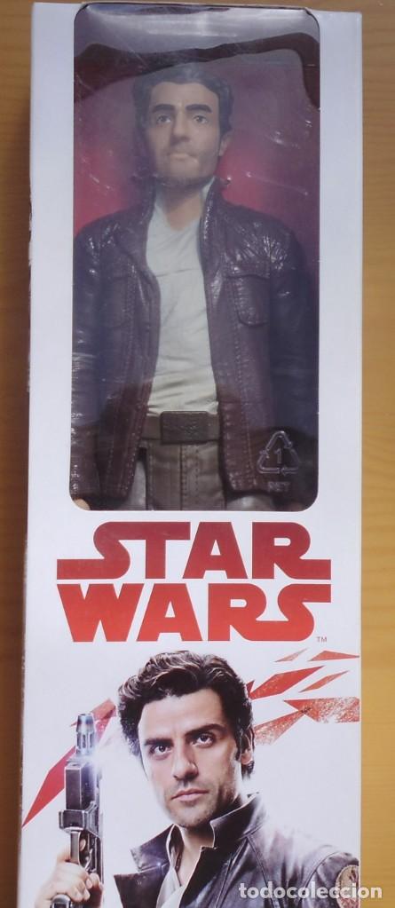 STAR WARS ROGUE ONE CAPITAN POE DAMERON figuras de la serie Titan, grandes, original Hasbro,