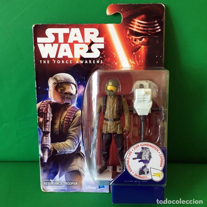 FIGURA STAR WARS - THE FORCE AWAKENS - RESISTANCE TROOPER - NUEVO EN BLISTER A ESTRENAR!!