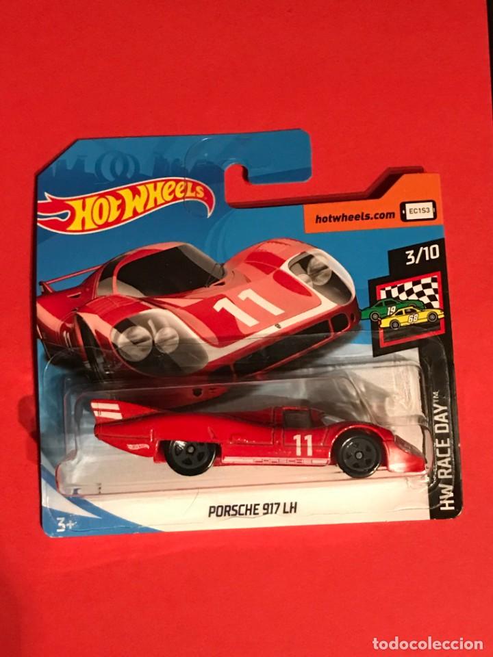 HOT WHEELS 2019 101/250 - PORSCHE 917 LH ROJO - RACE DAY 3/10 - NUEVO EN BLISTER - ESCALA 1:64
