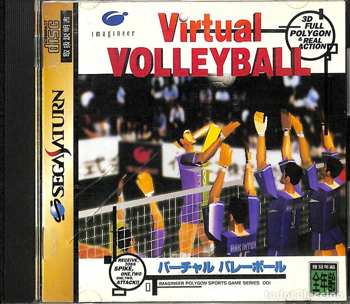 JUEGO SEGA SATURN VIRTUAL VOLLEYBALL (JAP) Juego Voleibol Japonés muy díficil de conseguir
