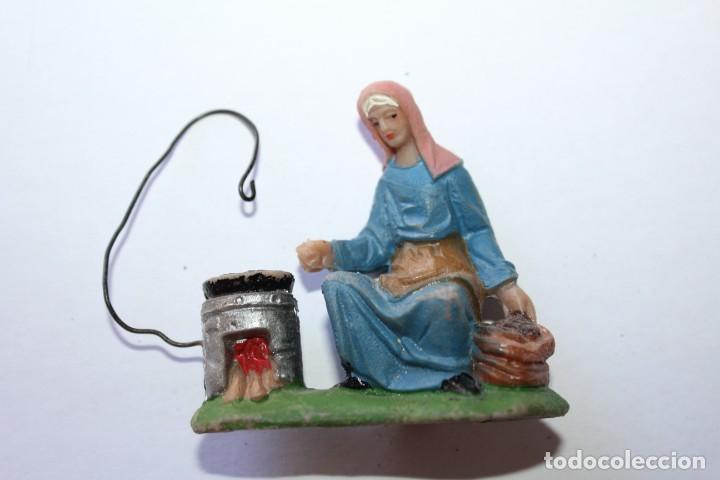 ANTIGUAS FIGURA castañera DE BELEN PECH - OLIVER - AÑOS 60