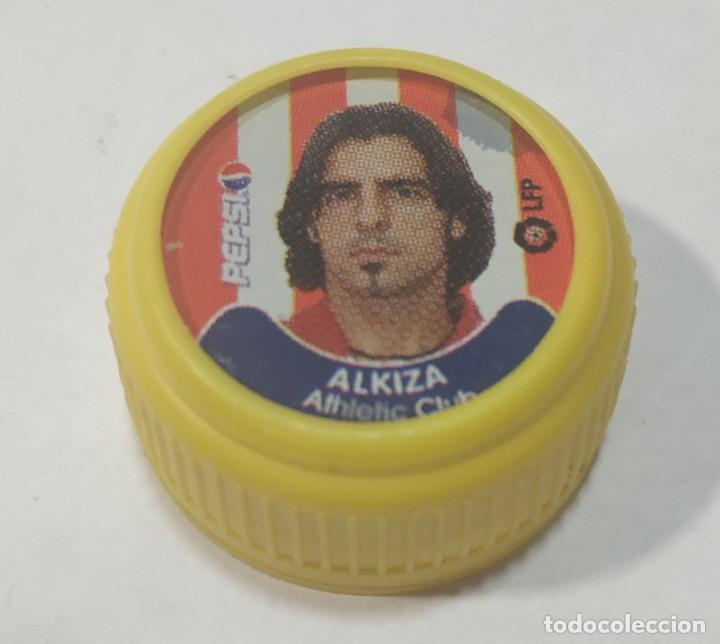 PREMIO PUBLICIDAD FUTBOL , TAPON PEPSI COLA , ALKIZA ATHLETIC CLUB