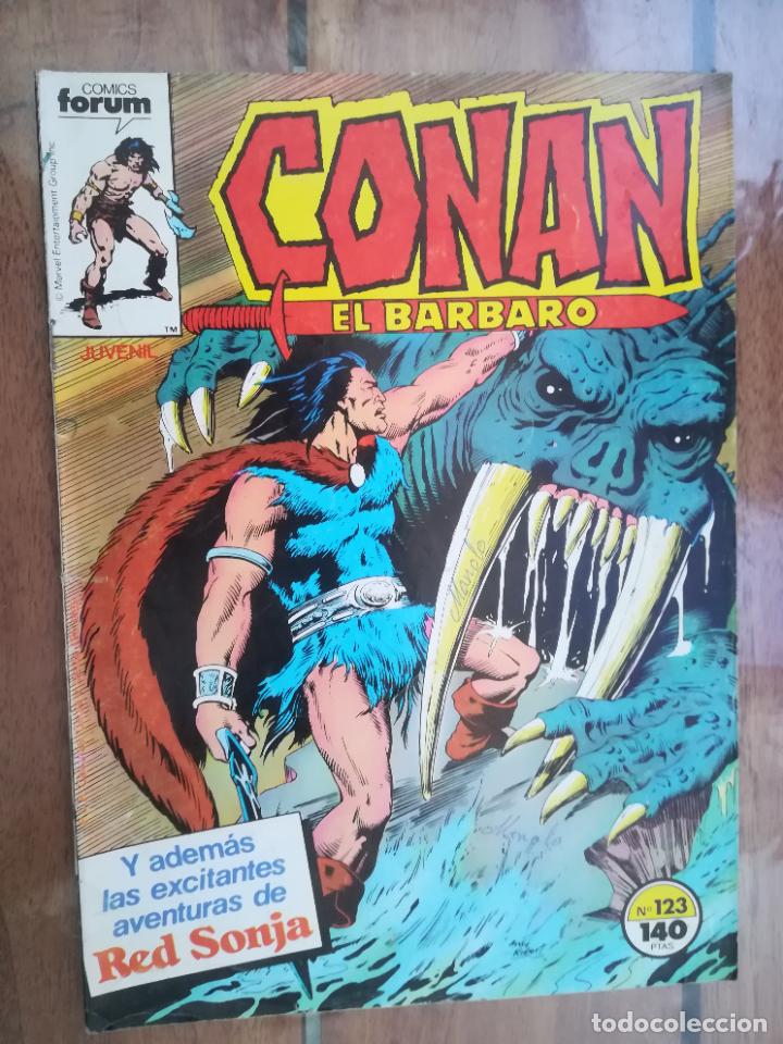 CONAN EL BÁRBARO. Nº 123. FORUM