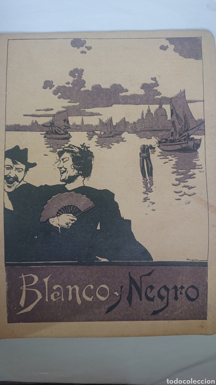 REVISTA BLANCO Y NEGRO N 516 MARZO 1901