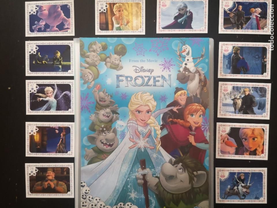 DISNEY FROZEN TRADING CARDS (2015 TOPPS) -ELIGE DEL 1 AL 80-