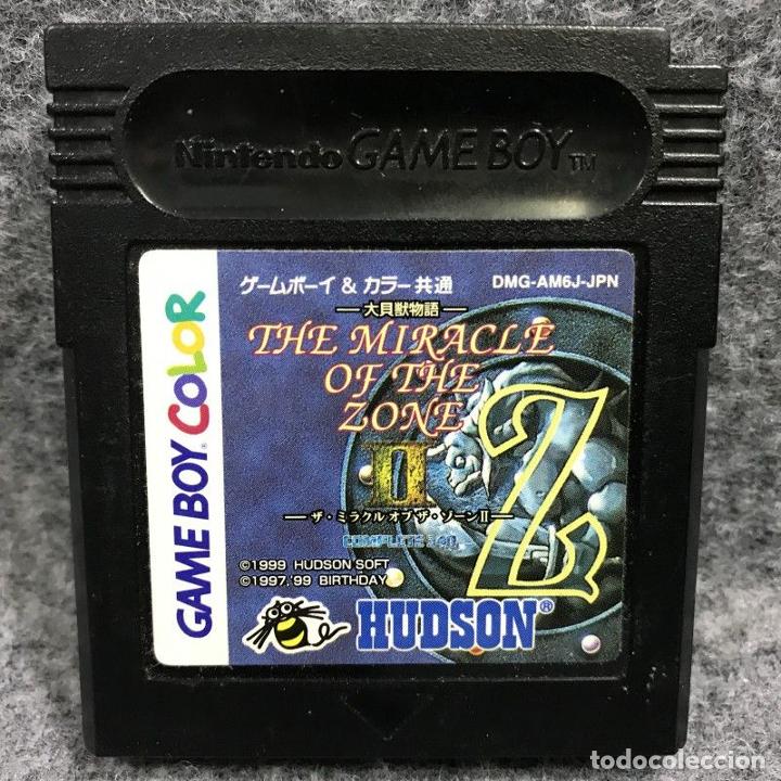 THE MIRACLE OF THE ZONE II CARTUCHO NINTENDO GAME BOY COLOR GBC