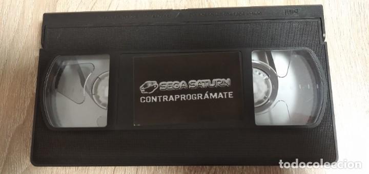 VHS - CINTA PROMOCIONAL SEGA SATURN - CONTRAPROGRAMATE