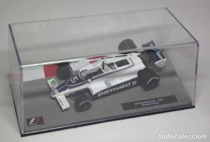 Coche de F1 Brabham BT49 - Nelson Piquet - 1981 (Escala 1:43) Formula 1,F-1,Competición