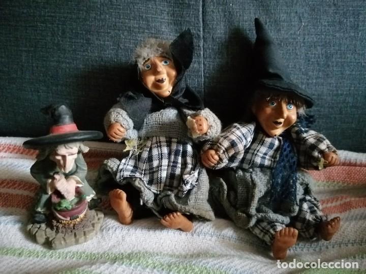 MUÑECA MUÑECAS FIGURA FIGURAS BRUJA BRUJAS RESINA