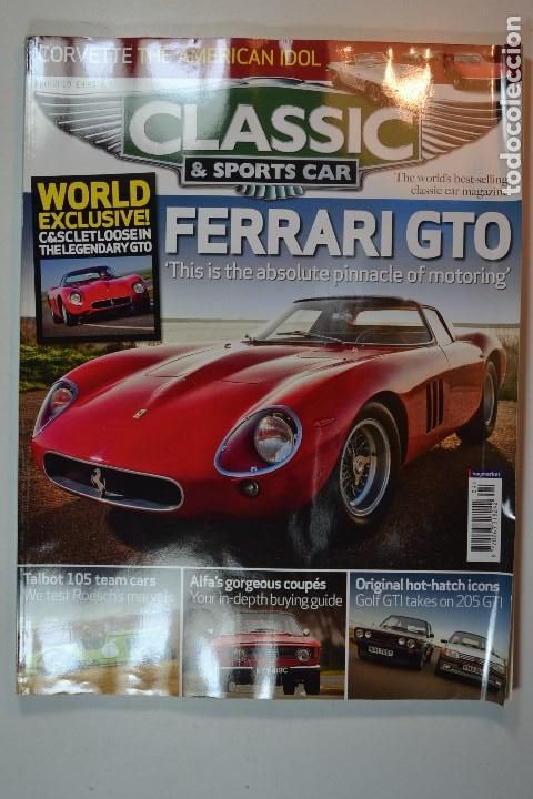 1991 REVISTA THOROUGHBRED & CLASSIC CARS - FERRARI GTO