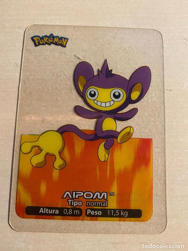 CROMO LAMINCARD POKÉMON Nº 36 LAMINCARDS EDIBAS: AIPOM