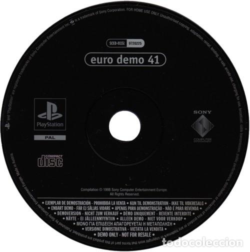 PS1 EURO DEMO 26 SCED-01151 UK DEMO 41 OFFICIAL PAL PSONE PSX PLAYSTATION ONE