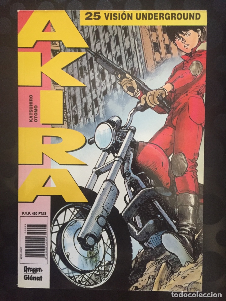 AKIRA de KATSUHIRO OTOMO N.25 VISIÓN UNDERGROUND Ed B/GLÉNAT/DRAGON ( 1990/1996 )