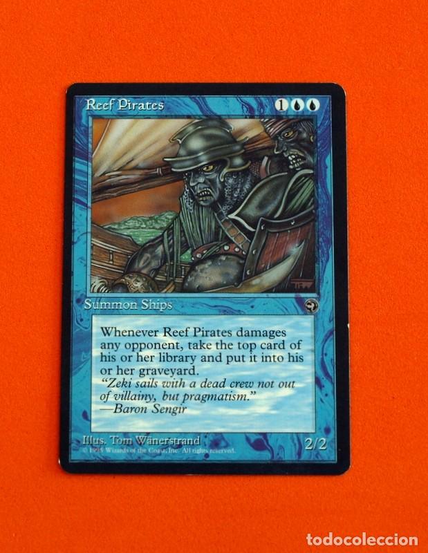 Carta Reef Pirates - Magic The Gathering 1995 - Deckmaster