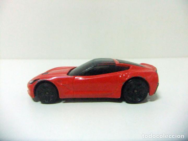 ´14 CORVETTE STINGRAY HOT WHEELS MATTEL HW CITY 2013 - COCHE 1:64 CHEVROLET CHEVY ROJO RED CAR 2014