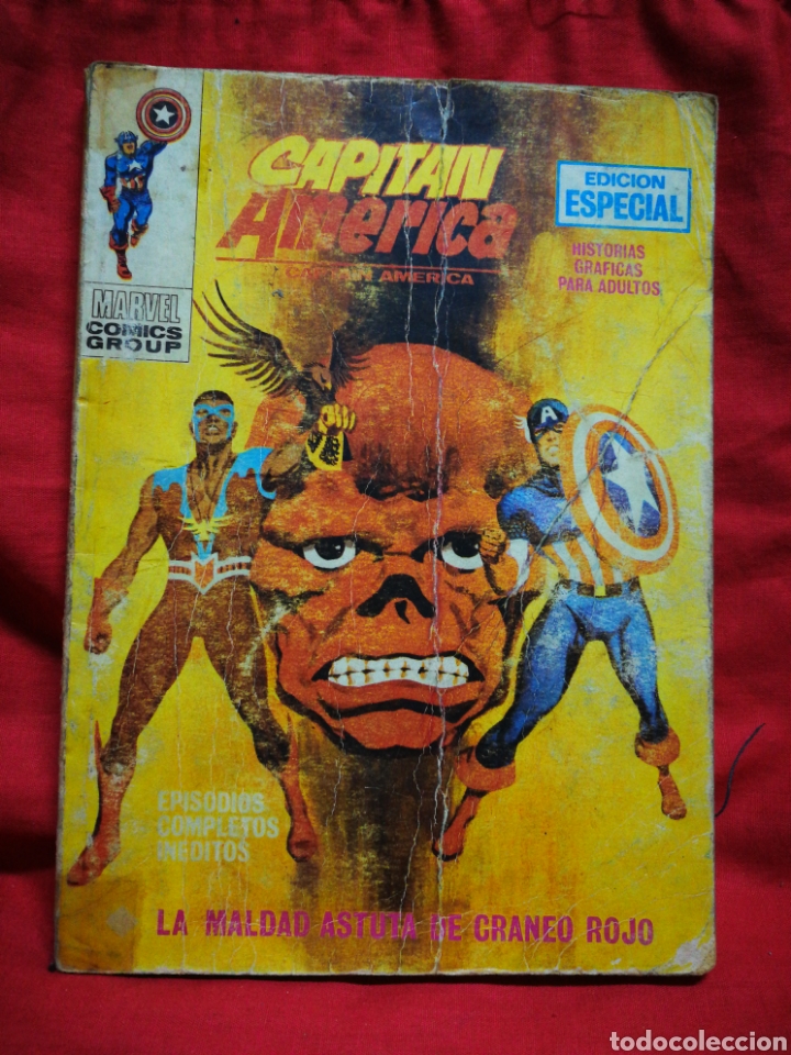 CAPITAN AMERICA- EDICIONES VÉRTICE- N°21 (MARVEL, COMICS GROUP), 1°EDICION ESPECIAL, TACO. 1972.