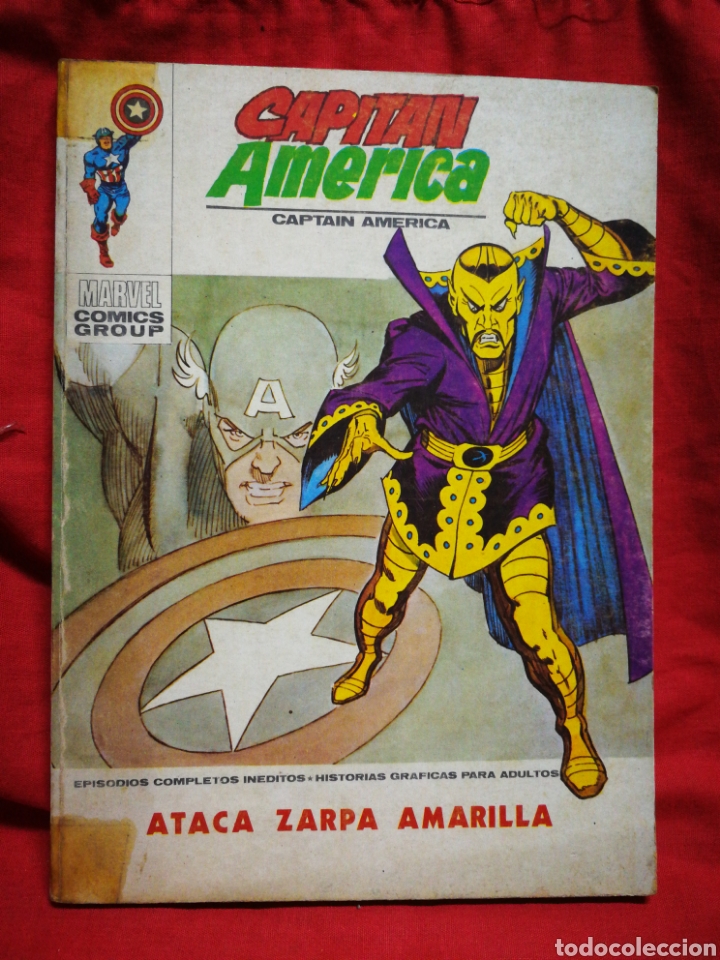 CAPITAN AMERICA- EDICIONES VÉRTICE- N°33 (MARVEL, COMICS GROUP), 1°EDICION ESPECIAL, TACO. 1973.