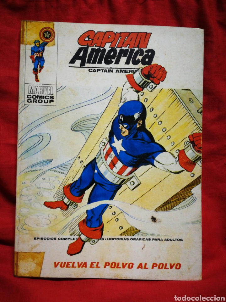 CAPITAN AMERICA- EDICIONES VÉRTICE- N°34 (MARVEL, COMICS GROUP), 1°EDICION ESPECIAL, TACO. 1973.