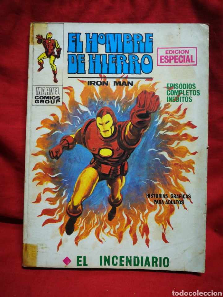 EL HOMBRE DE HIERRO (IRON MAN)-EDICIONES VÉRTICE, N°11(MARVEL,COMICS GROUP)1°ED. ESPECIAL, TACO.1970