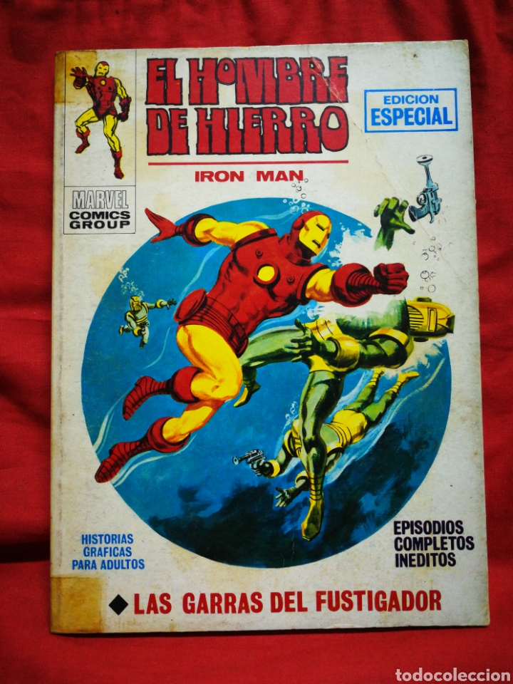 EL HOMBRE DE HIERRO (IRON MAN)-EDICIONES VÉRTICE, N°19(MARVEL,COMICS GROUP)1°ED. ESPECIAL, TACO.1971