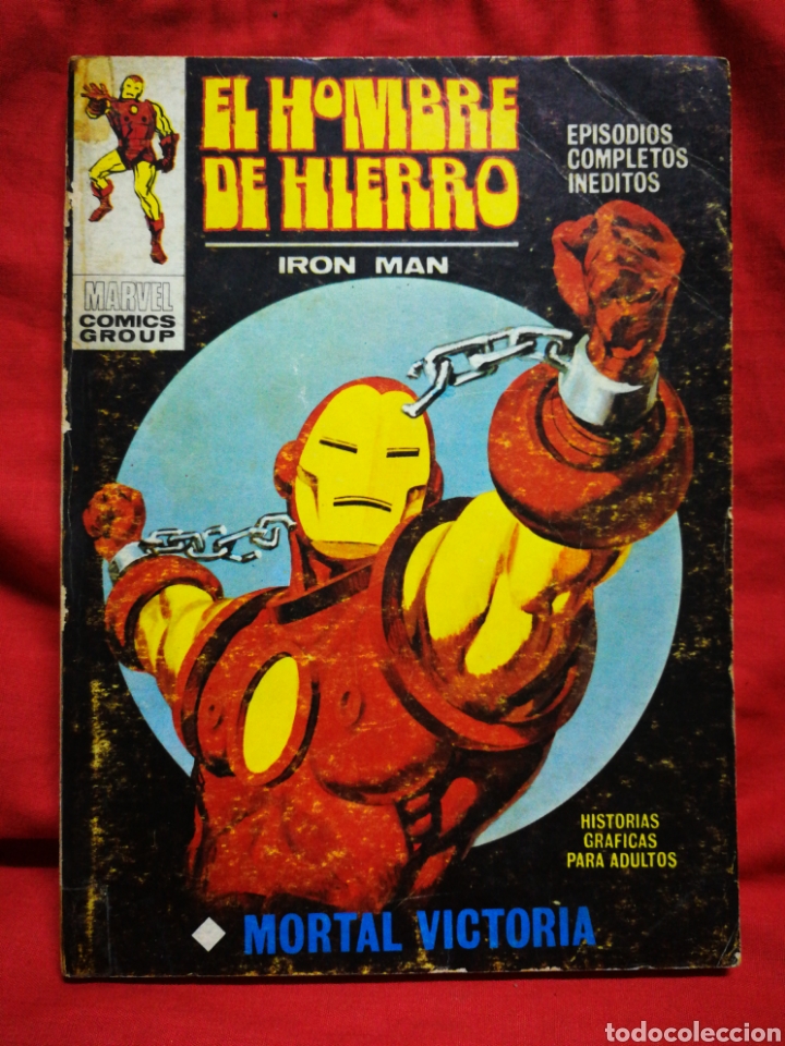 EL HOMBRE DE HIERRO (IRON MAN)-EDICIONES VÉRTICE, N°24(MARVEL,COMICS GROUP)1°ED. ESPECIAL, TACO.1972