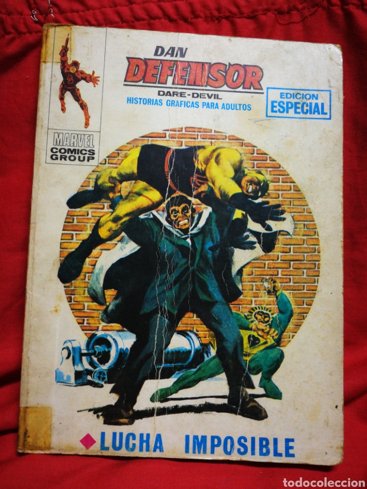 DAN DEFENSOR (DARE-DEVIL)- EDICIONES VÉRTICE, N°12 (COMICS GROUP), TACO, 1970.