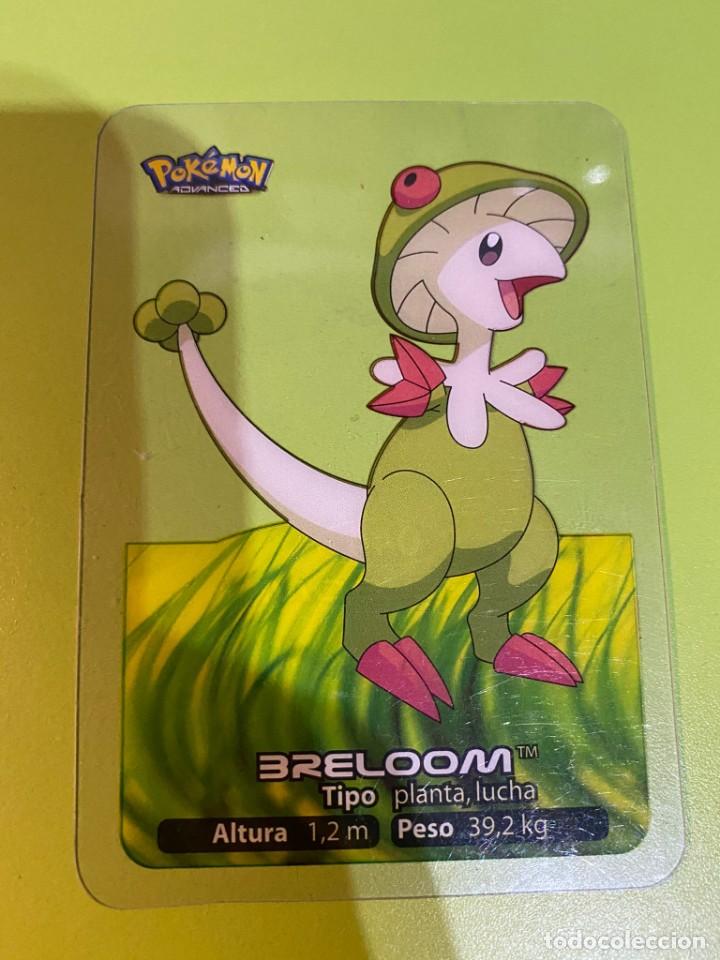 CROMO LAMINCARD POKÉMON Nº 44 LAMINCARDS EDIBAS: BRELOOM