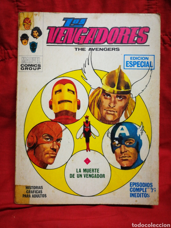 LOS VENGADORES (THE AVENGERS)-EDICIONES VÉRTICE (COMICS GROUP), N°6.EDICION ESPECIAL, TACO. 1970.
